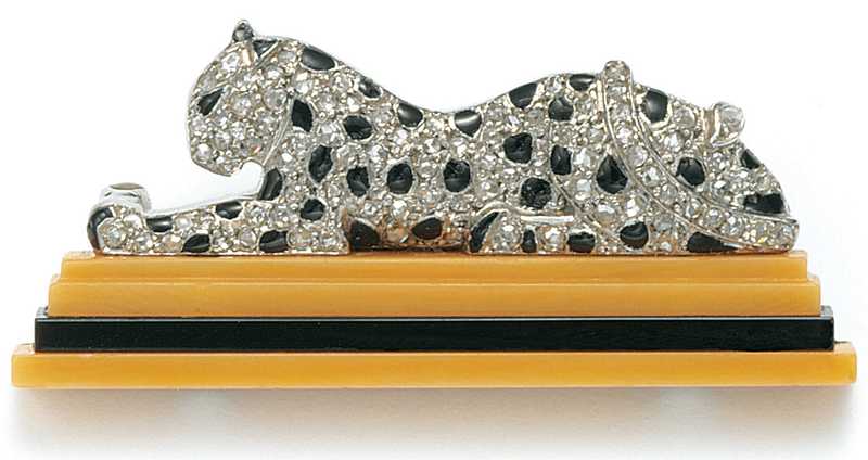 French Jewelry Cartier Panther Brooch 014 UNC 1484x787