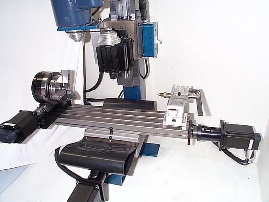 Taig 5019 DSLS Mill With Optional Rotary Table, Adjustable Tailstock, and 3-Jaw Chuck